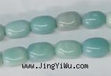 CAM608 15.5 inches 8*12mm nugget Chinese amazonite beads