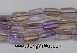 CAN37 15.5 inches 8*12mm rectangle natural ametrine gemstone beads