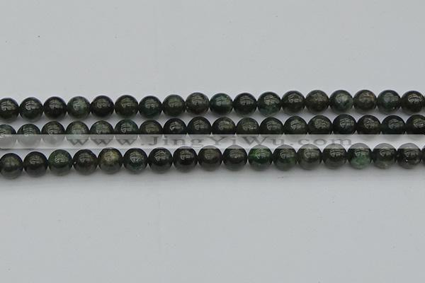CAP512 15.5 inches 8mm round green apatite gemstone beads