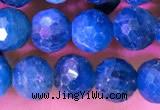 CAP658 15.5 inches 6mm faceted round apatite gemstone beads