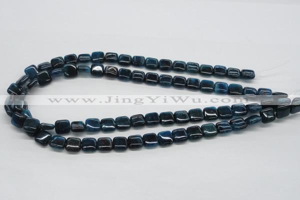 CAP71 15.5 inches 10*10mm square dyed apatite gemstone beads wholesale