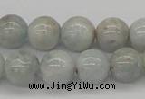 CAQ106 15.5 inches 16mm round AB grade natural aquamarine beads