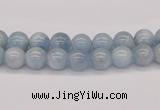 CAQ114 15.5 inches 4mm round AA grade natural aquamarine beads