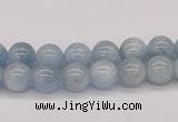 CAQ115 15.5 inches 6mm round AA grade natural aquamarine beads