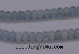CAQ136 15.5 inches 3*4mm rondelle natural aquamarine beads