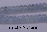 CAQ137 15.5 inches 3*5mm rondelle natural aquamarine beads
