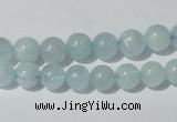 CAQ201 15.5 inches 8mm round natural aquamarine beads wholesale