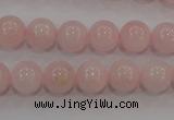 CAQ484 15.5 inches 12mm round natural pink aquamarine beads