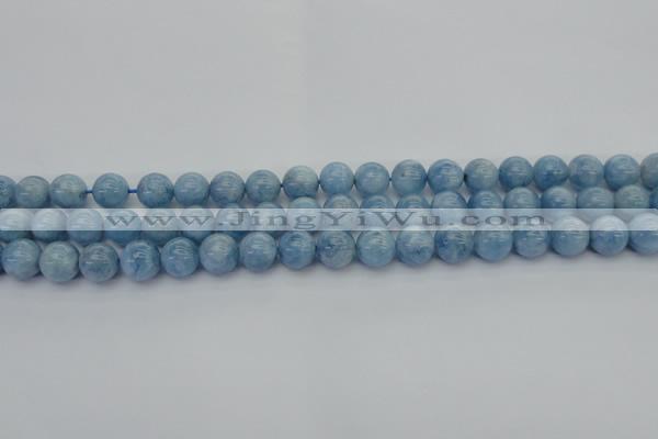 CAQ538 15.5 inches 10mm round AAA grade natural aquamarine beads