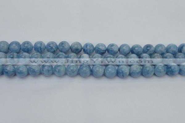 CAQ546 15.5 inches 10mm round AAAA grade natural aquamarine beads