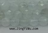 CAQ820 15.5 inches 6mm faceted round aquamarine beads wholesale