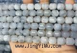 CAQ916 15.5 inches 8*10mm tube aquamarine gemstone beads