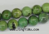 CAU04 round australia chrysoprase 12mm gemstone beads Wholesale