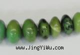 CAU30 Multi-size rondelle australia chrysoprase beads wholesale