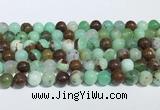 CAU484 15.5 inches 8mm round Australia chrysoprase beads