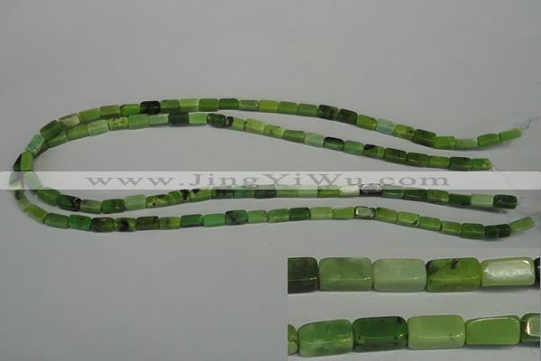 CAU59 15.5 inches 4*8mm cuboid Australia chrysoprase beads