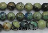 CAZ09 15.5 inches 10mm round natural azurite gemstone beads
