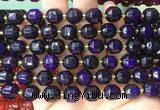 CBBS160 15 inches 10mm faceted prism agate beads wholesale