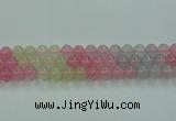 CBC423 15.5 inches 10mm round mixed chalcedony beads wholesale