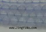 CBC451 15.5 inches 6mm round blue chalcedony beads wholesale