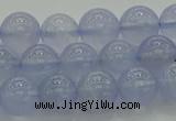 CBC452 15.5 inches 8mm round blue chalcedony beads wholesale