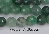 CBC701 15.5 inches 6mm faceted round African green chalcedony beads