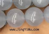 CBC734 15.5 inches 12mm round blue chalcedony beads wholesale