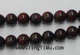 CBD152 15.5 inches 8mm round Chinese brecciated jasper beads