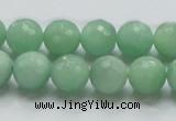 CBJ08 15.5 inches 12mm faceted round jade beads wholesale
