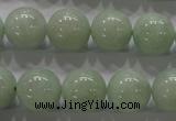 CBJ312 15.5 inches 14mm round A grade natural jade beads