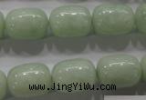 CBJ321 15.5 inches 12*16mm drum A grade natural jade beads