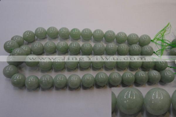 CBJ406 15.5 inches 16mm round natural jade beads wholesale