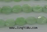 CBJ68 15.5 inches 7*9mm faceted oval jade gemstone beads