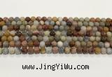 CBJ740 15.5 inches 6mm round petrified wood jade gemstone beads wholesale