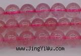 CBQ481 15.5 inches 6mm round strawberry quartz beads wholesale