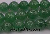 CBQ497 15.5 inches 8mm round green strawberry quartz beads