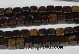 CBZ205 15.5 inches 6*6mm cube bronzite gemstone beads