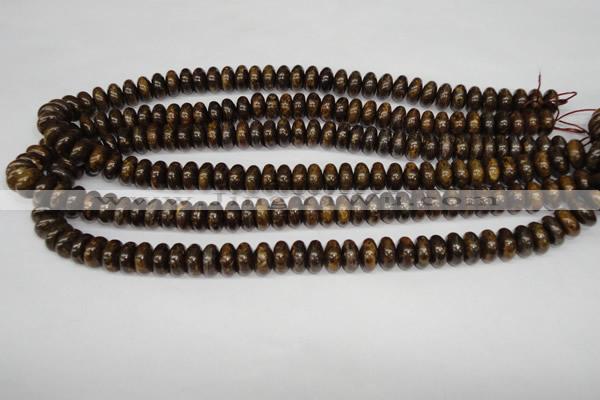 CBZ400 15.5 inches 5*8mm rondelle bronzite gemstone beads