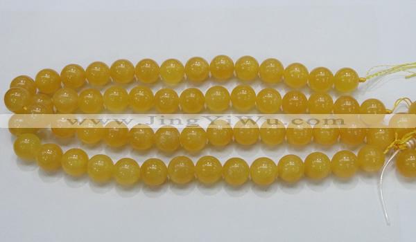 CCA15 15.5 inches 16mm round yellow calcite gemstone beads wholesale
