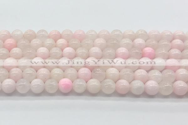 CCA521 15.5 inches 8mm round pink calcite gemstone beads