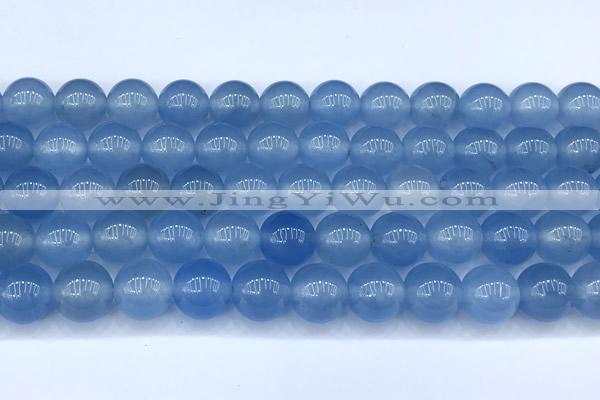 CCB1491 15 inches 8mm round jade beads, 2mm hole