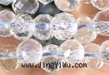 CCB1630 15 inches 6mm faceted teardrop crystal beads