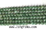 CCB752 15.5 inches 8mm faceted coin gemstone beads