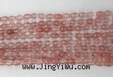 CCB801 15.5 inches 4*6mm rice cherry quartz gemstone beads wholesale