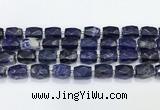 CCB889 11*15mm-12*16mm faceted cuboid sodalite beads wholesale