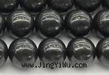 CCB966 15 inches 8mm round shungite gemstone beads wholesale