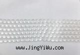 CCBS02 15 inches 4mm faceted round white crystal beads wholesale CCBS02 15 inches 4mm faceted round white crystal beads wholesale