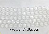 CCBS27 15 inches 12mm faceted heart white crystal beads wholesale CCBS27 15 inches 12mm faceted heart white crystal beads wholesale