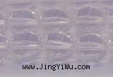 CCC623 15.5 inches 10mm faceted round natural white crystal beads