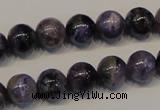 CCG27 15.5 inches 10mm round natural charoite gemstone beads